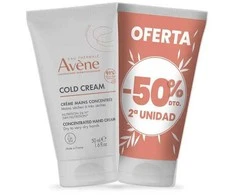 Avene šaltas kremas raudonas 2x, 50 ml