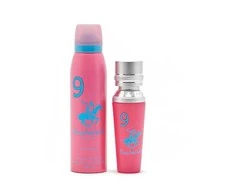Gift Set Beverly Hills Polo Club: 1982 - Sport 9 Eau De Parfum For Women, 50 ml + 1982 - Sport 9 Anti-Perspirant Dezodorantas Purškiklis For Women, 150 ml