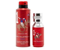Gift Set Beverly Hills Polo Club: 1982 - Sport 1 Eau De Toilette For Men, 50 ml + 1982 - Sport 1 Anti-Perspirant Dezodorantas Purškiklis For Men, 175 ml