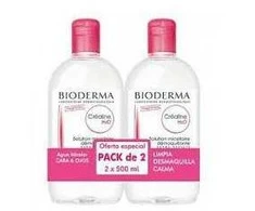 Bioderma Sensibio H2O makiažą šalinantis micelinis vanduo 2x500ml