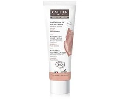 "Cattier Paris Cattier Rose Clay Mask Ps" Veido kaukė su rožiniu moliu ir alijošiumi 100ml