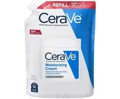 Cerave Moisturising Kreminis Refill drkinamasis kremas sausai ir labai sausai odai, 454 ml