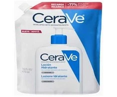 CeraVe Moisturising Lotion Eco Refill drėkinamojo veido ir kūno losjono sausai / labai sausai odai papildymas, 473 ml