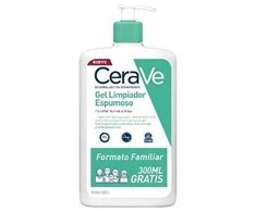 Putojantis veido ir kūno prausiklis normaliai ir riebiai odai Cerave Foaming Cleansing Gel, 1000 ml