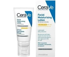 Drėkinamasis losjonas veidui Cerave Facial Moisturising Lotion SPF50, 52 ml