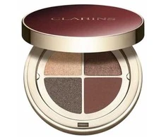 „Clarins Ombre“ 4 spalvų akių šešėlių paletė, 10 klevo spalvos, gradacija 4, 4,2 g