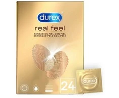 Durex Real Feel prezervatyvai 24 vnt