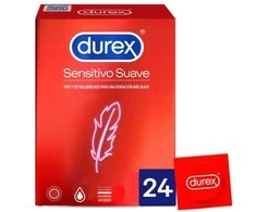 Durex Sensitive Soft 24 vnt.