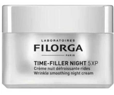 Filorga Time-Filler Night 5XP Night Kreminis naktinis veido kremas nuo visų tipų raukšlių, 50 ml