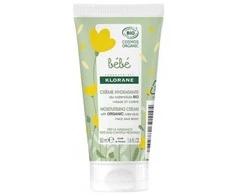 Klorane Bebe Bio Moisturising Kreminis, 50 ml