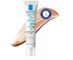 La Roche-Posay LRP Effaclar Duo+M Color Treatment odos atspalvį koreguojantis kremas su atspalviu, atspalvis: Deep, 40 ml