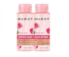 Set Duo, Nuxe, Very Rose, Cleansing - Soothing, Micellar Vanduo, For Sensitive Skin, 2 pcs, 400 ml