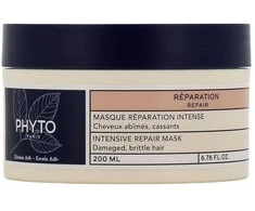 Phyto Intensive Atstatomasis Kaukė intensyviai atkurianti kaukė pažeistiems plaukams, 200 ml