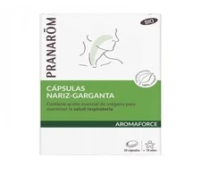 Pranarom Aromaforce Bronchi Bio maisto papildai 30 vnt kapsulių