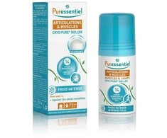 Puressentiel Cryo Pure Joints And Muscles Roll-On eterinių aliejų mišinys mažinantis traumos sukeliamą skausmą 75ml
