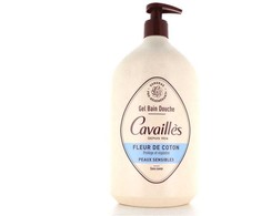 Roge Cavailles Cotton Flower Regenerating Dušo želė jautriai odai, 1000 ml