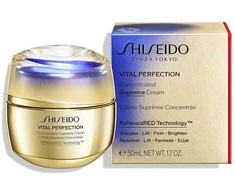 „Shiseido Vital Perfection“ koncentruotas stangrinamasis ir stangrinamasis veido kremas rytui ir vakarui, 50 ml