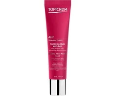 Topicrem AH3 Global Anti-Aging Fluid senėjimą stabdanti veido priežiūros priemonė, 40 ml