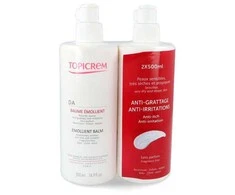 Topicrem DA emollient balm pack 2 x 500 ml