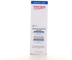 Topicrem UR-30 Anti-Roughness Soothing Kreminis kūno kremas su šlapalu sausai odai, 75 ml