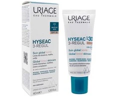 Uriage Hyséac 3-Regul Global Tinted SPF 30 veido kremas, 30 ml