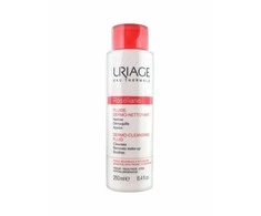 Uriage Roséliane Dermo Cleansing Fluid makiažo valymo fluidas jautriai odai, 250 ml