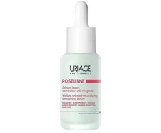 Uriage Roséliane Visible Redness-Neutralizing Smoothing Serum raminantis serumas jautriai / raustančiai veido odai, 30 ml