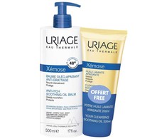 Uriage xemose baume 500ml + huile 200ml