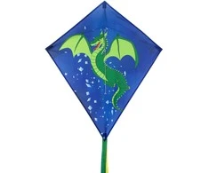 DRAGONFLY Aitvaras 51WD Diamond kite žalias dragon