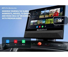 Bėgimo takelis NORDICTRACK COMMERCIAL 1750 +DOVANA iFit virtualus treneris metams, vertė 229.99 €
