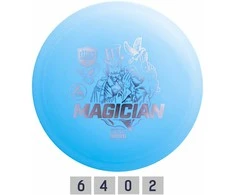 Diskgolfo diskas Fairway Driver MAGICIAN Active Light mėlynas