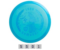 Discmania Mėlyna Diskgolfo diskas Midrange Driver C-LINE MD3 Iron Samurai 4 Mėlyna