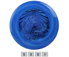 Blue Diskgolfo diskas Midrange Driver S-LINE SWIRL MD3 Mariners Tide Mėlyna/Baltas