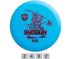 Diskgolfo diskas Putter SHOGUN Active Light Mėlyna