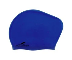 Kepuraitė plauk. mot. silikon. AQUAFEEL 30404 50 mėlynas