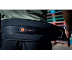 Diržas sunkiaatlečiams SVELTUS 9400-2 M juodas