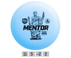 Discmania Diskgolfo diskas Distance Driver MENTOR Active Light Mėlyna