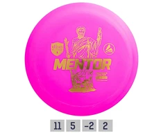 Diskgolfo diskas Distance Driver MENTOR Active Rožinė
