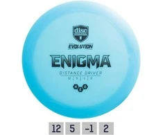 Blue Diskgolfo diskas Distance Driver NEO ENIGMA Evolution Mėlyna