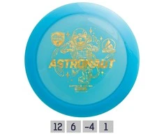 Discmania Diskgolfo diskas Distance Driver ASTRONAUT Active Premium Mėlyna