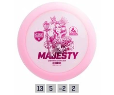 Discmania Diskgolfo diskas Distance Driver MAJESTY Active Premium Rožinė