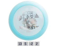 Discmania Diskgolfo diskas Distance Driver MAJESTY Active Premium Mėlyna