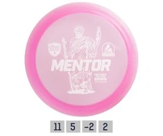 Discmania Diskgolfo diskas Distance Driver MENTOR Active Premium Rožinė
