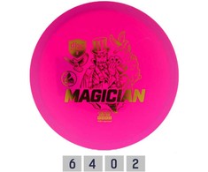 Diskgolfo diskas Fairway Driver MAGICIAN Active Rožinė