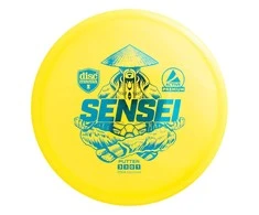 Discmania Diskgolfo diskas Putter SENSEI Active Premium Geltona