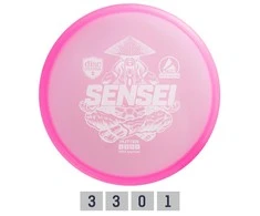 Discmania Diskgolfo diskas Putter SENSEI Active Premium Rožinė