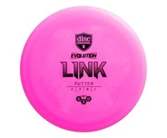Discmania Diskgolfo diskas Putter SOFT EXO LINK Evolution Rožinė