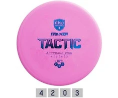 Diskgolfo diskas Midrange Driver SOFT EXO TACTIC Evolution Rožinė