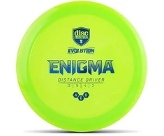 Diskgolfo diskas Distance Driver NEO ENIGMA Evolution Žalias