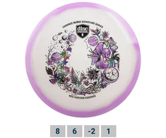 Diskgolfo diskas Fairway Driver NEO HORIZON ESSENCE Astral Bloom Candance Burge series Violetinė